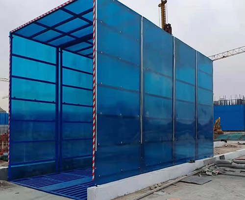 工程工地洗車(chē)機(jī)安裝